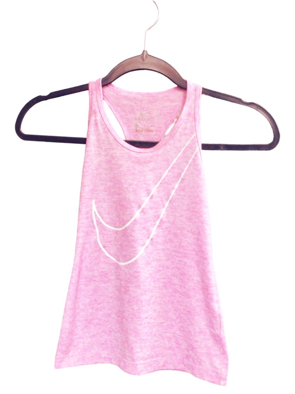 Nike Pink Dri-FIT Athletic Tank Top